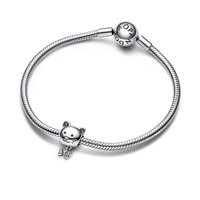 Charm Pandora Donna Pandora Moments in Argento Zirconia 792255C01 - 792255C01